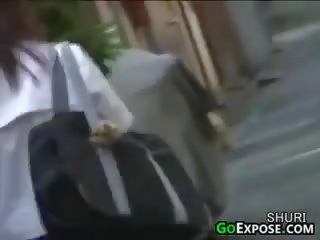 Japonsko najstnik hlačke