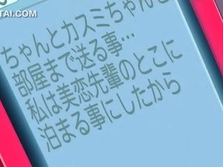 Anime makea koulutyttö näyttää hänen miehuus imevien taidot