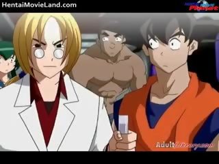 Smashing привабливий тіло extraordinary цицьки виявилося на аніме part3
