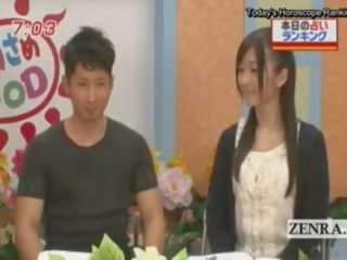 Subtitled japan news tv clip horoscope sürpriz agzyňa almak
