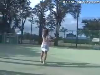 Азіатська теніс суд публічний ххх відео