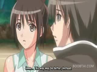 Hentai người yêu xoa và thổi lời nói láo với ham muốn