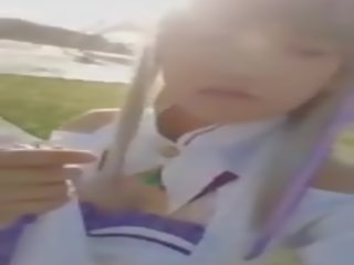 Baixueyin 妓女 cosplayer, 免費 大 奶 母狗 x 額定 電影 夾