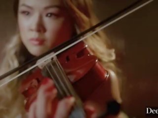 Deeper&period; mona introduces the ที่สุด 5-girl ถอยหลัง แก็งค์เอาผู้หญิง