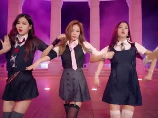 Азіатська лесбіянка k-pop з біла дівчинки supermix: безкоштовно брудна кліп c4