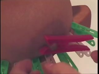 كبير titty و مهبل تعذيب إلى المرأة الجميلة كبيرة الآسيوية زنجبيل
